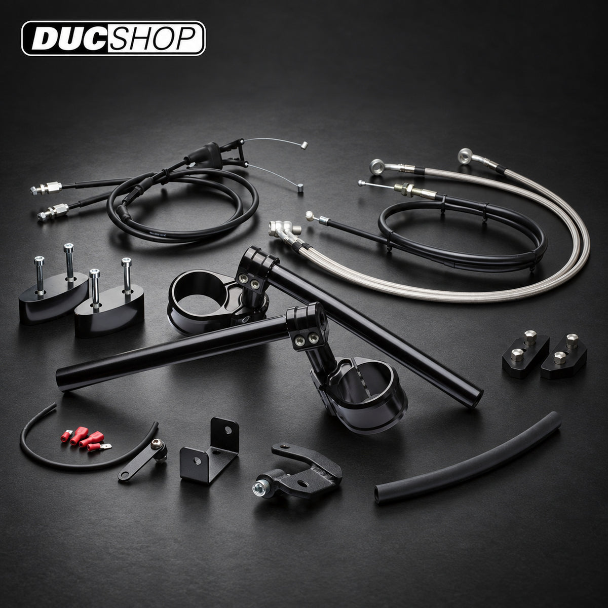 ABM multiClip Tour Clip-ons for the Yamaha YZF-R1 (2009-2014) | DucShop