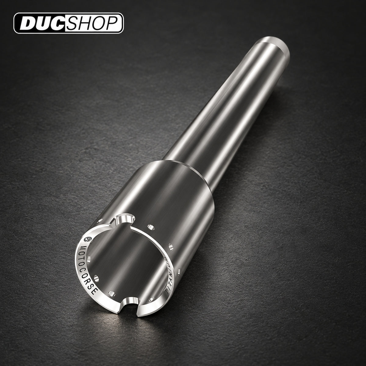 Motocorse Titanium Front Axle 102125001 — Ducati — representative product view; check selected option and contents | Axles & Axle Nuts | ducshop.com