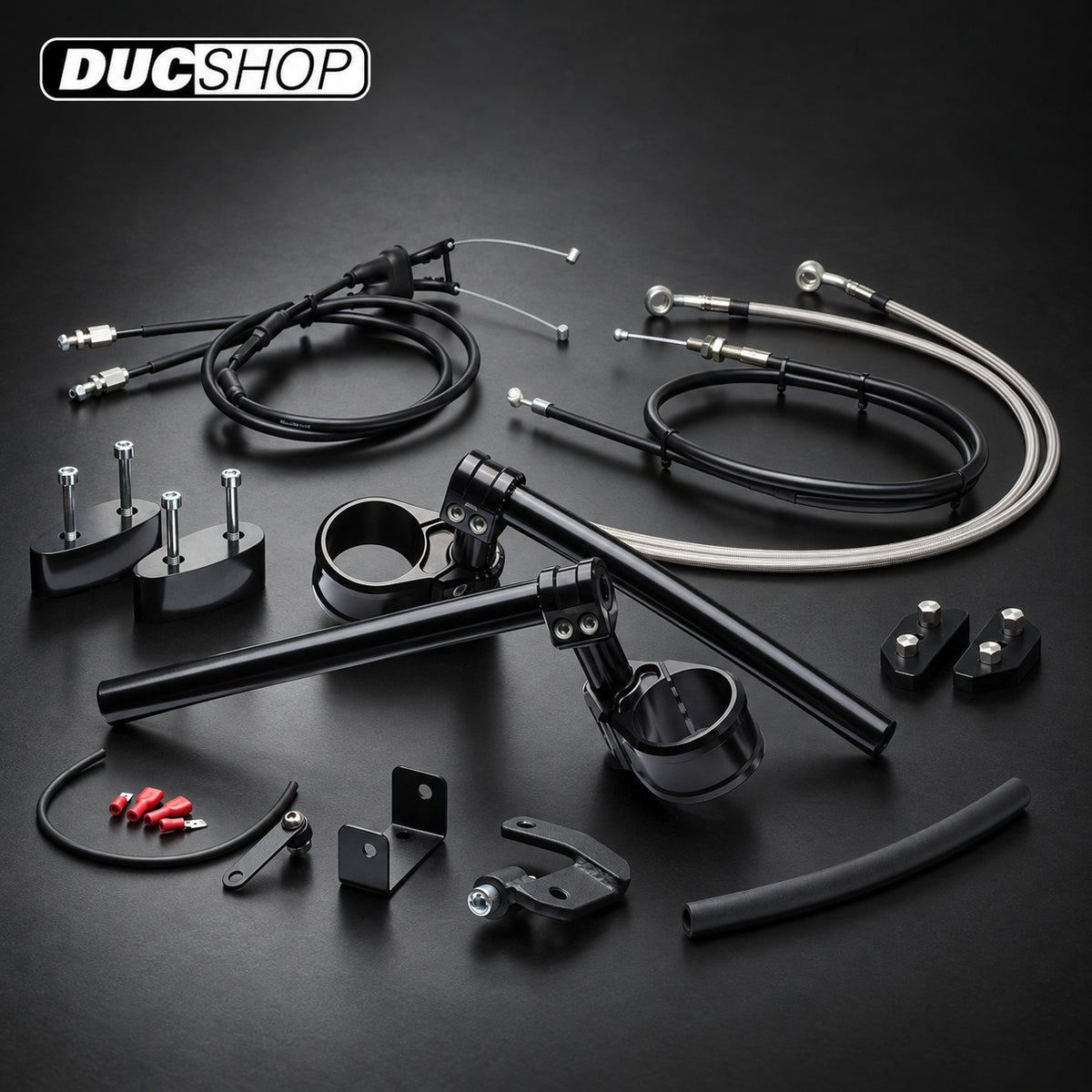 ABM multiClip SPORT Clip-ons for the Ducati Panigale V2 (20-24) | DucShop