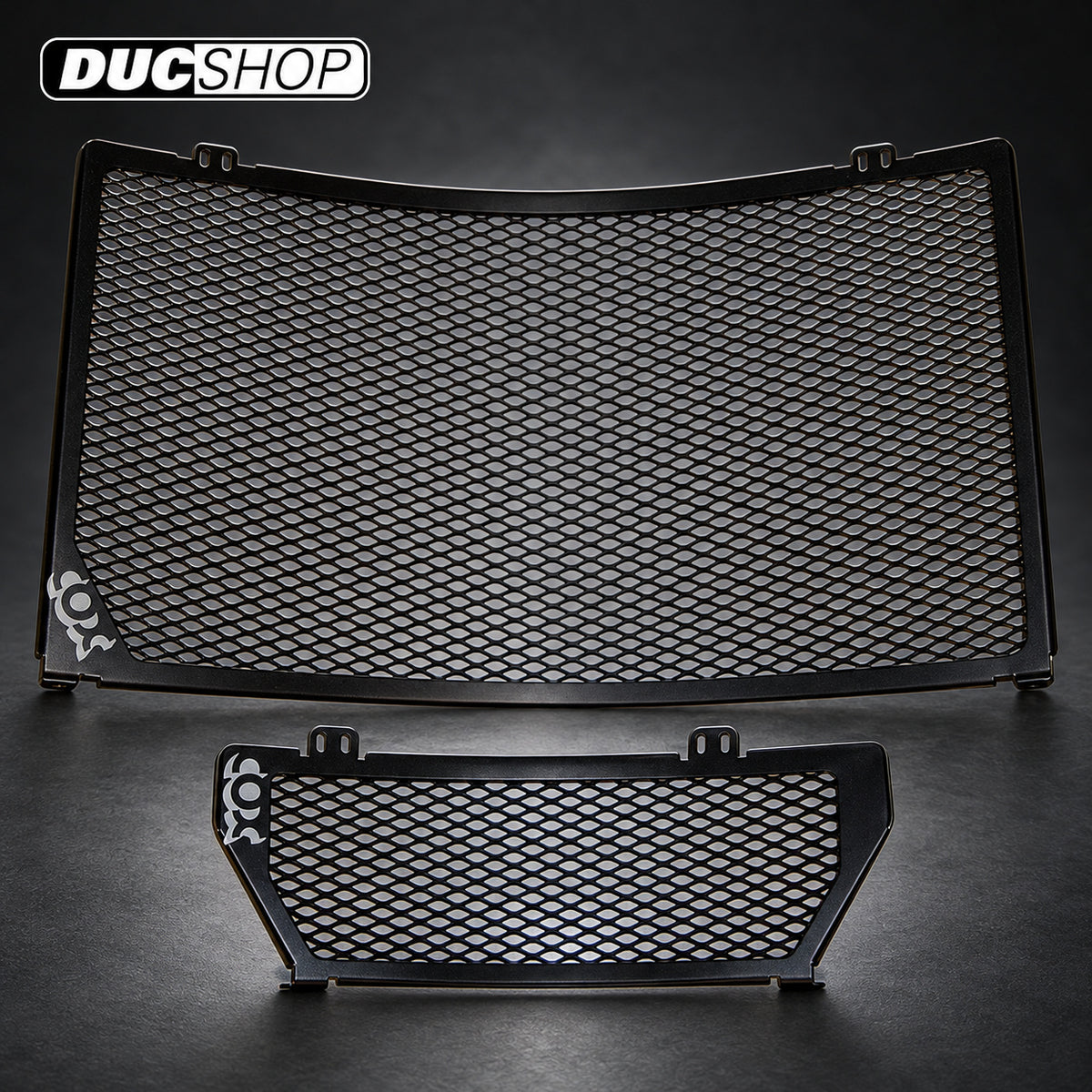 Cox Racing Radiator Guards for the Ducati Monster S4, S4R, and Sport Touring ST2 / ST3 / ST4 / ST3S and ST4S (97-06) | Radiator & Oil Cooler Guards | ducshop.com