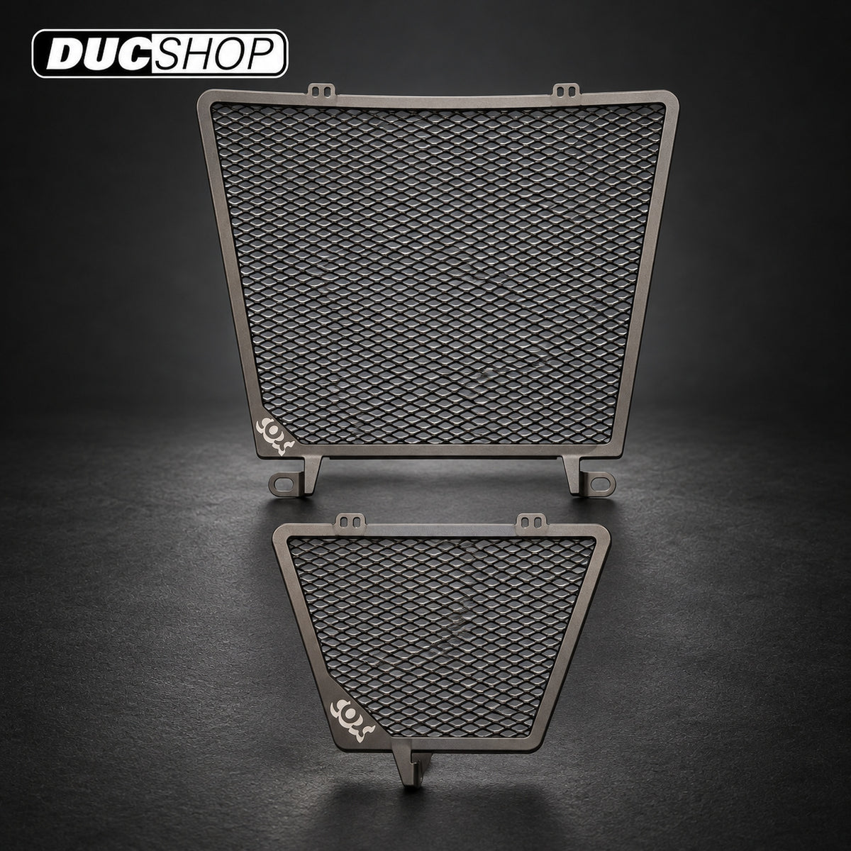 Cox Racing Radiator Guards for the Aprilia RSV4 and Tuono V4 (2010+) | Radiator & Oil Cooler Guards | ducshop.com