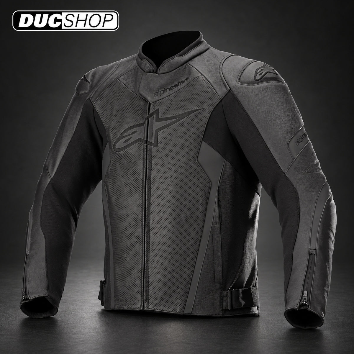 Alpinestars Faster V2 Airflow Leather Jacket | Leather Jackets | DucShop