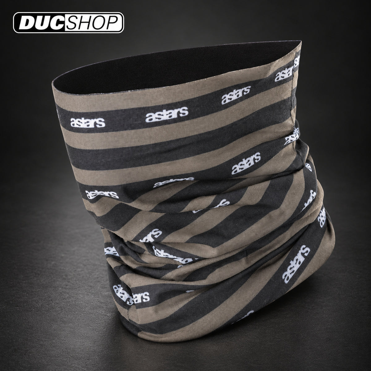 Alpinestars Vintage Neck Tube - Black/Military Green | Neck Guards & Braces | DucShop