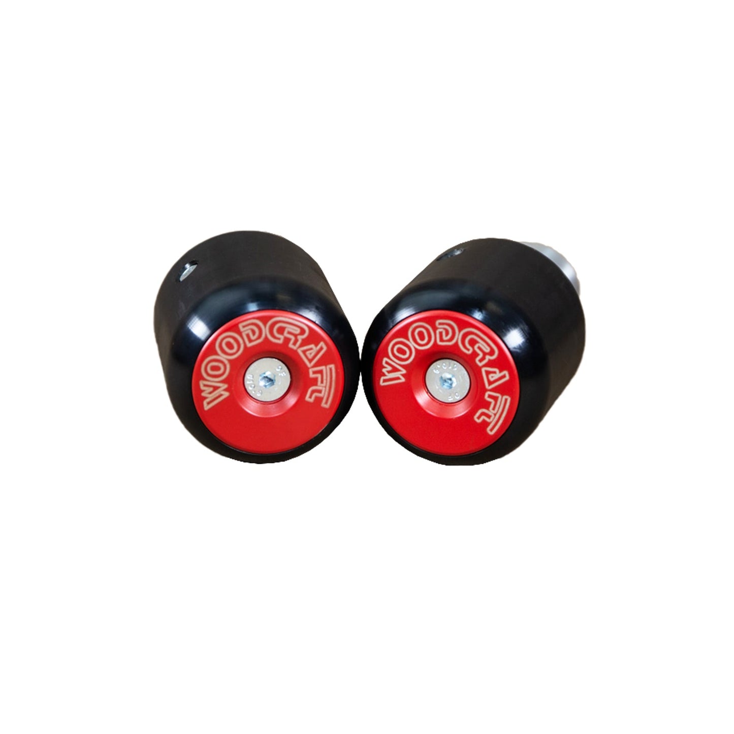 WOODCRAFT DUCATI MONSTER 696/796/1100 FRAME SLIDER KIT WITH PUCKS RED CERAKOTE. SKU: 50-0660STD-R