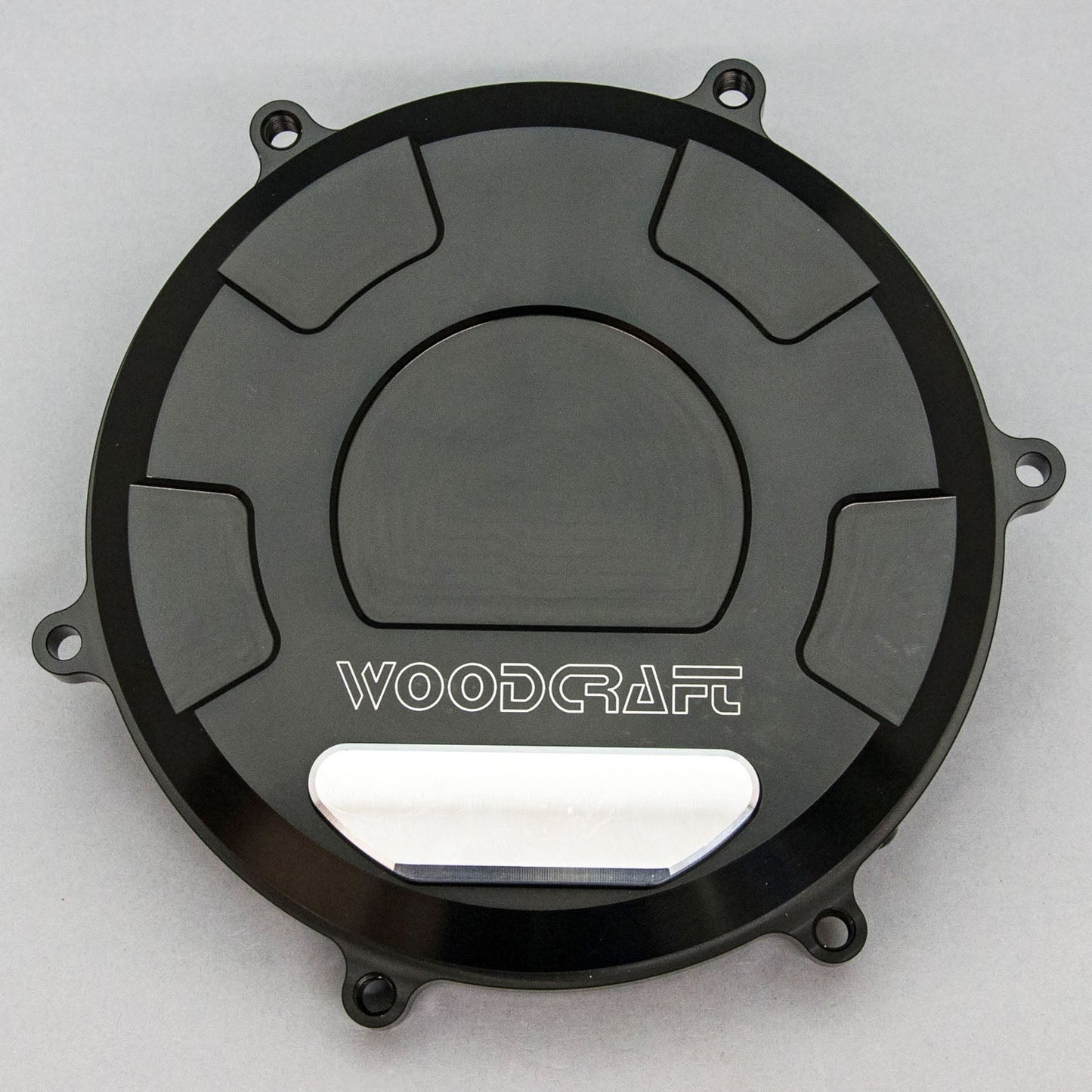WOODCRAFT DUCATI 1199/1299/959 PANIGALE RHS CLUTCH COVER W/ SKID PAD NATURAL. SKU: 60-0645RB-A