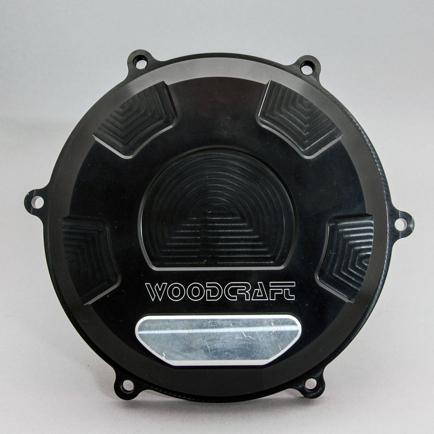 WOODCRAFT DUCATI PANIGALE V4 RHS CLUTCH COVER W/ SKID PLATE NATURAL. SKU: 60-0656RB-A