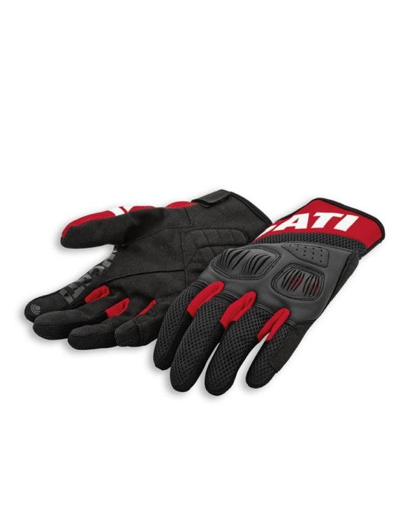 DUCATI GUANTI SUMMER C3 GLOVES. BLACK / RED/ WHITE SKU: 98107136