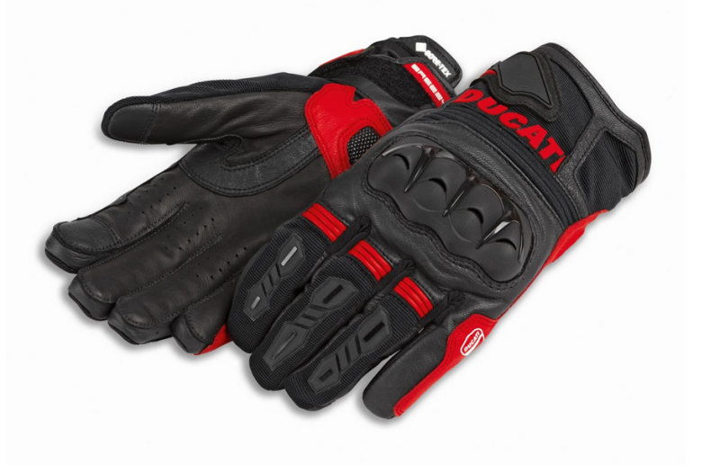 DUCATI TOUR C5 2IN1 GTX GLOVES. BLACK / RED SKU: 981088048
