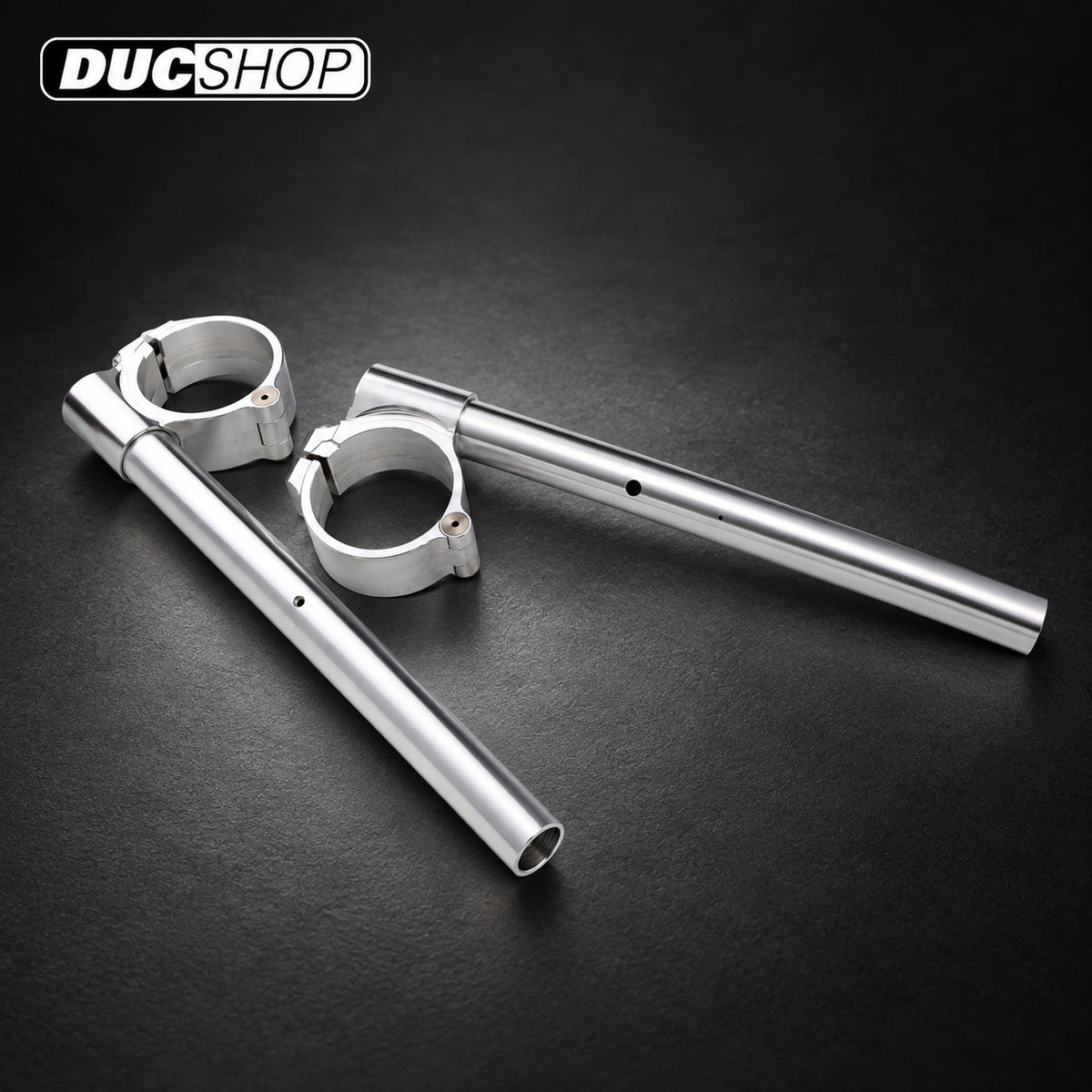AELLA Aluminum Comfort and Sport Clip On Handle Bar Kit for Ducati Panigale 1299 S / R Models | DucShop