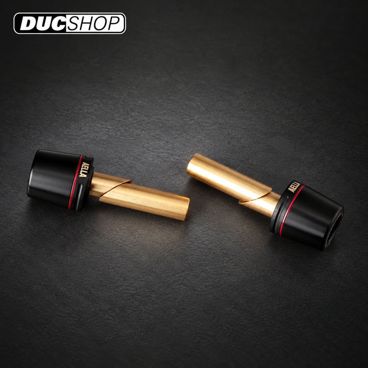 AELLA Handlebar End Slider for Ducati Panigale V2 (2025+) | Bar End Protection | ducshop.com