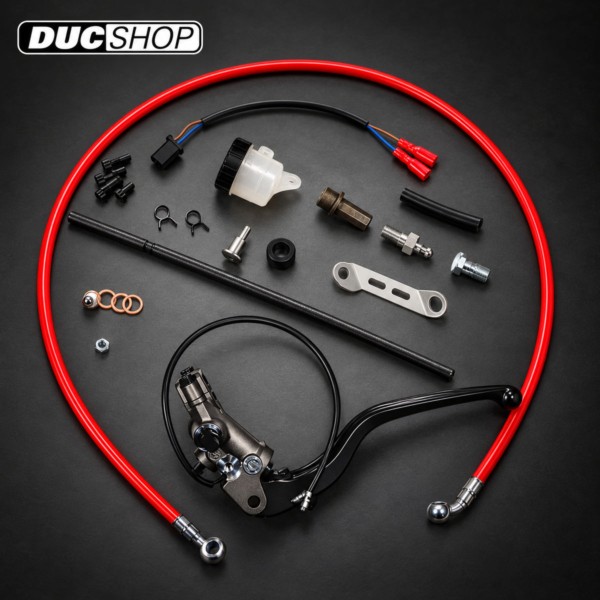 DBK Special Parts (Ducabike) Hydraulic Clutch Conversion Kit for the Ducati Hypermotard 939 SP | Wet Clutch Slaves & Actuators | ducshop.com
