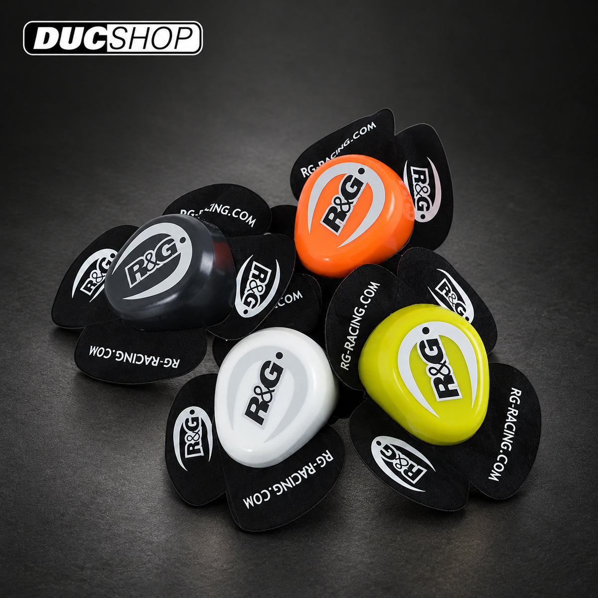 R&G Racing WIDE Aero Knee Sliders pair | Knee Sliders | DucShop