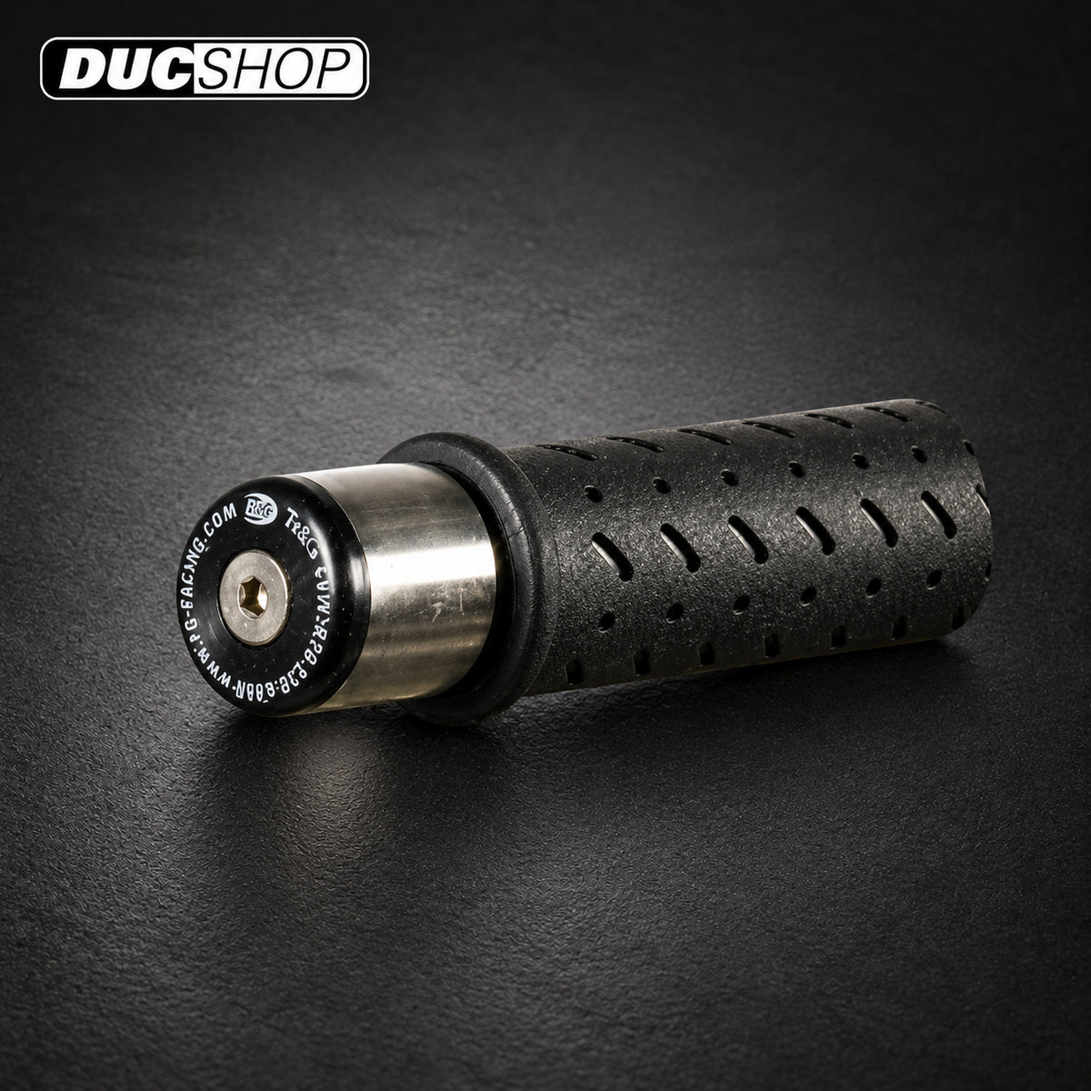 R&G Racing bar end sliders for Triumph Tiger 800 (not XC version) '10-'22 | Bar End Protection | ducshop.com