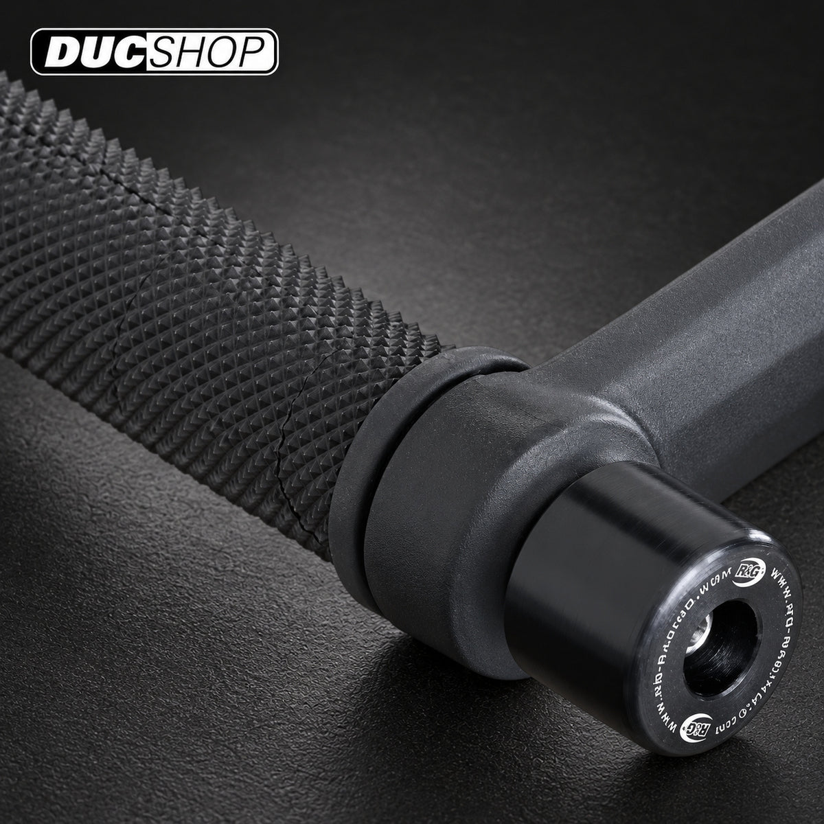 R&G Racing Bar End Sliders for Ducati Hypermotard 821 '10-'18, Hypermotard 939 '12-'19, Hypermotard 939SP '13-'18, Hyperstrada 821 '13-'16 | Bar End Protection | ducshop.com