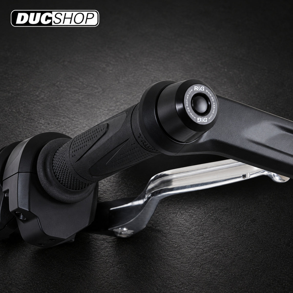 R&G Racing Bar End Sliders for the Triumph Tiger 900 '20-'22 | Bar End Protection | ducshop.com