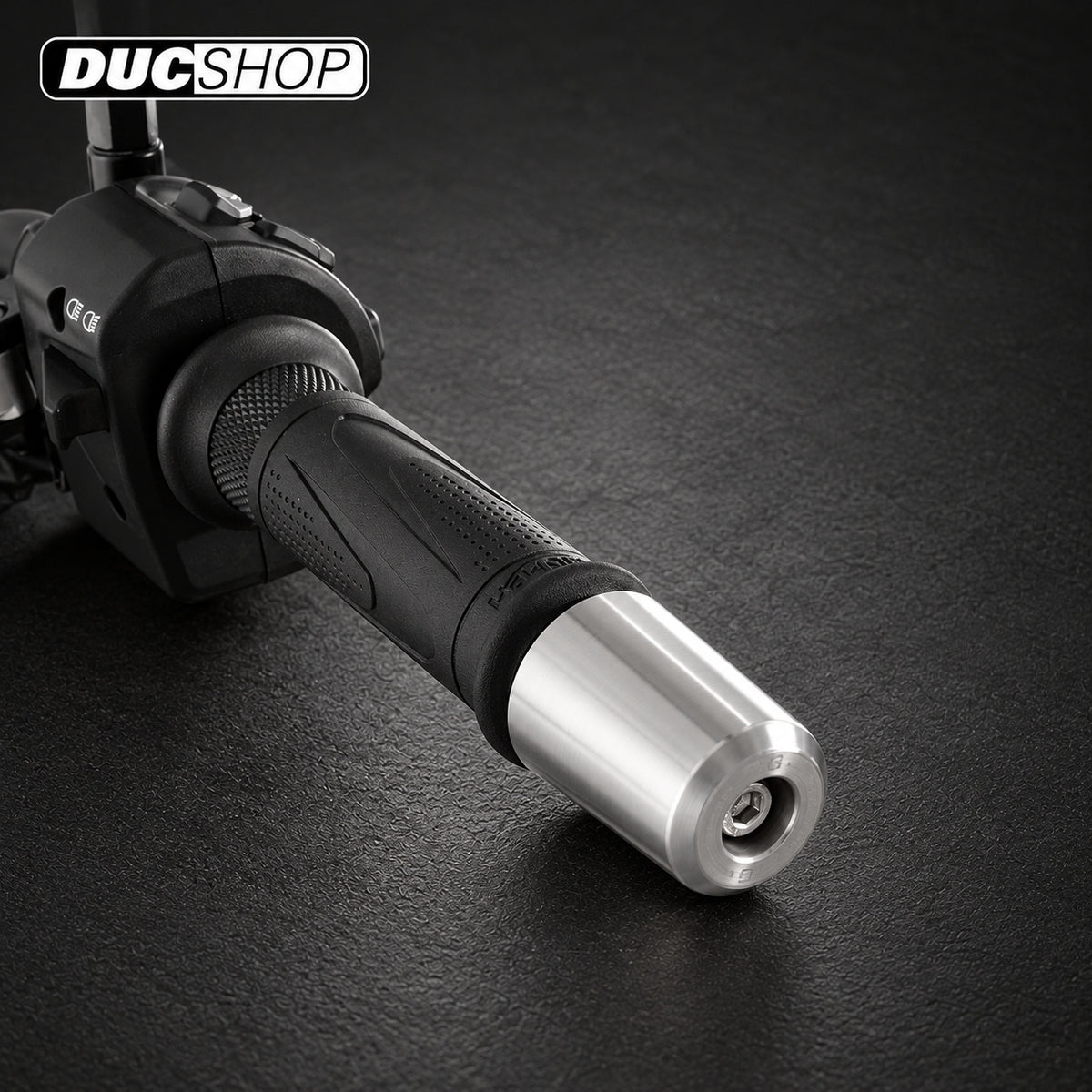 R&G Racing Stainless Bar Ends for the Triumph Trident 660/Speed Triple 1200 RS '21-'22 / Tiger Sport 660 '2022 | Bar End Protection | ducshop.com