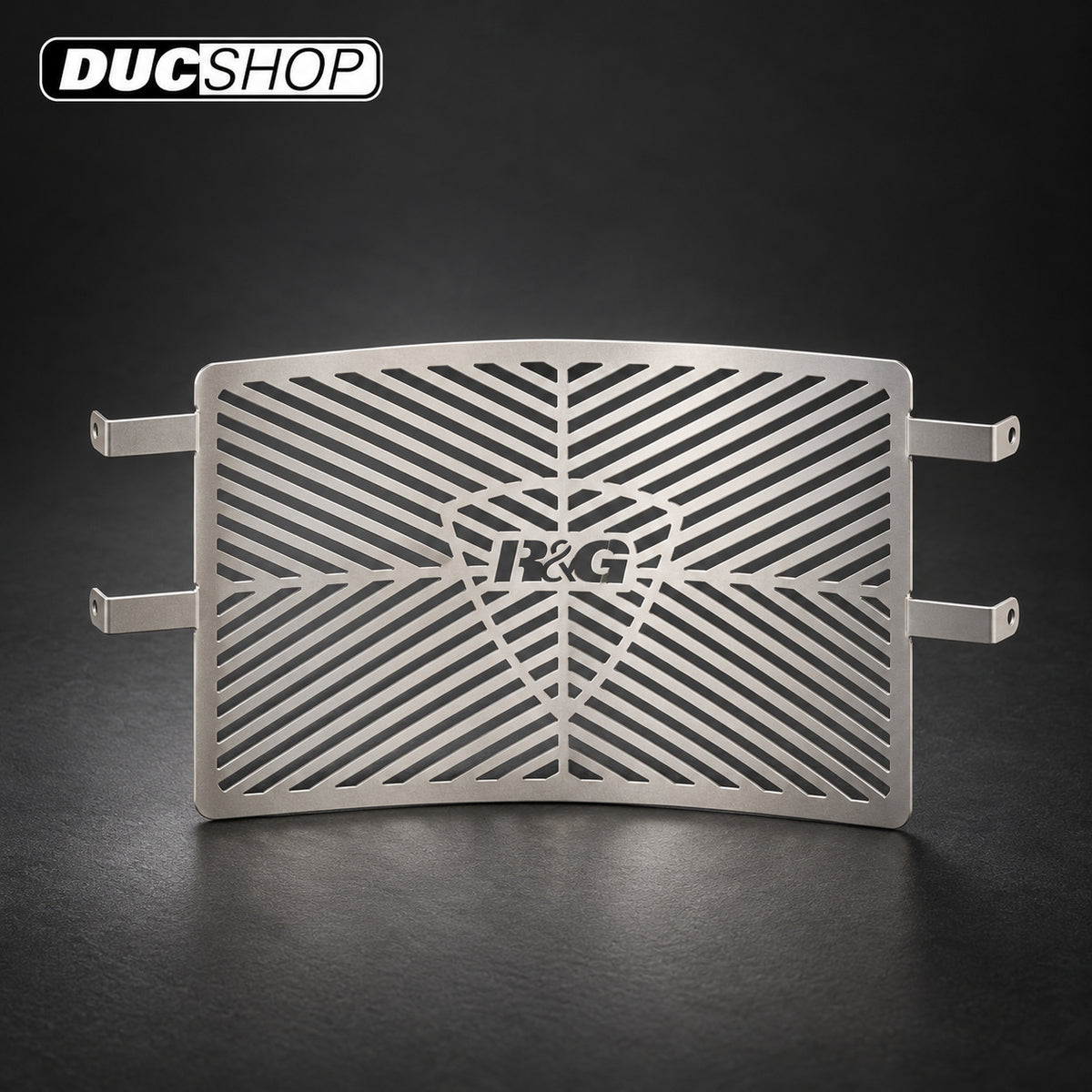 R&G Racing Radiator Guard (Stainless) for the Ducati Hypermotard 950/Monster 821/Supersport '19-'20 ETC | Radiator & Oil Cooler Guards | ducshop.com