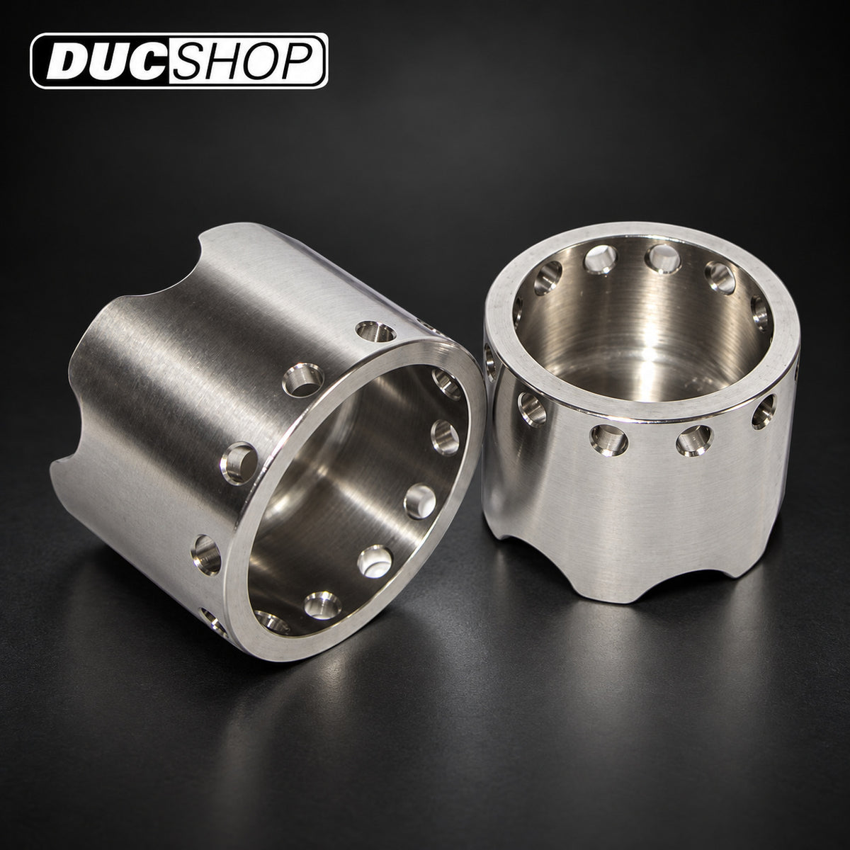 Braketech Ventilated Racing Caliper Pistons for the Brembo Stylema and GP4-MS Calipers - DucShop