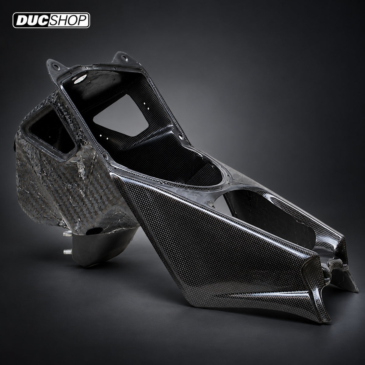 EVR Carbon Fiber Airbox for the Ducati 996R/998 - DucShop
