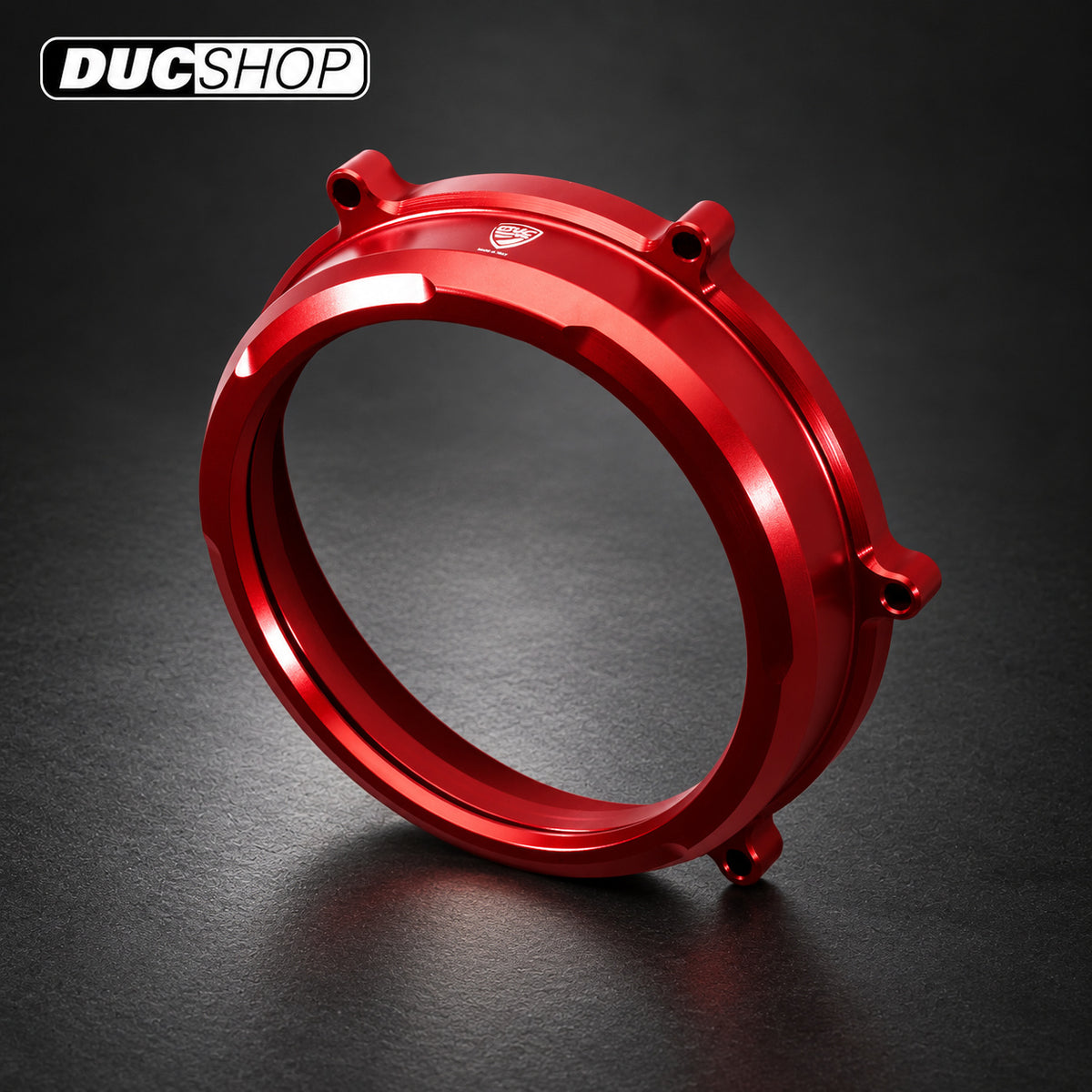 CNC Racing Clear Wet Clutch Cover for the Ducati Panigale 1299/1199/959 Superleggera (and 899 too with modification) | Wet Clutch Covers | ducshop.com