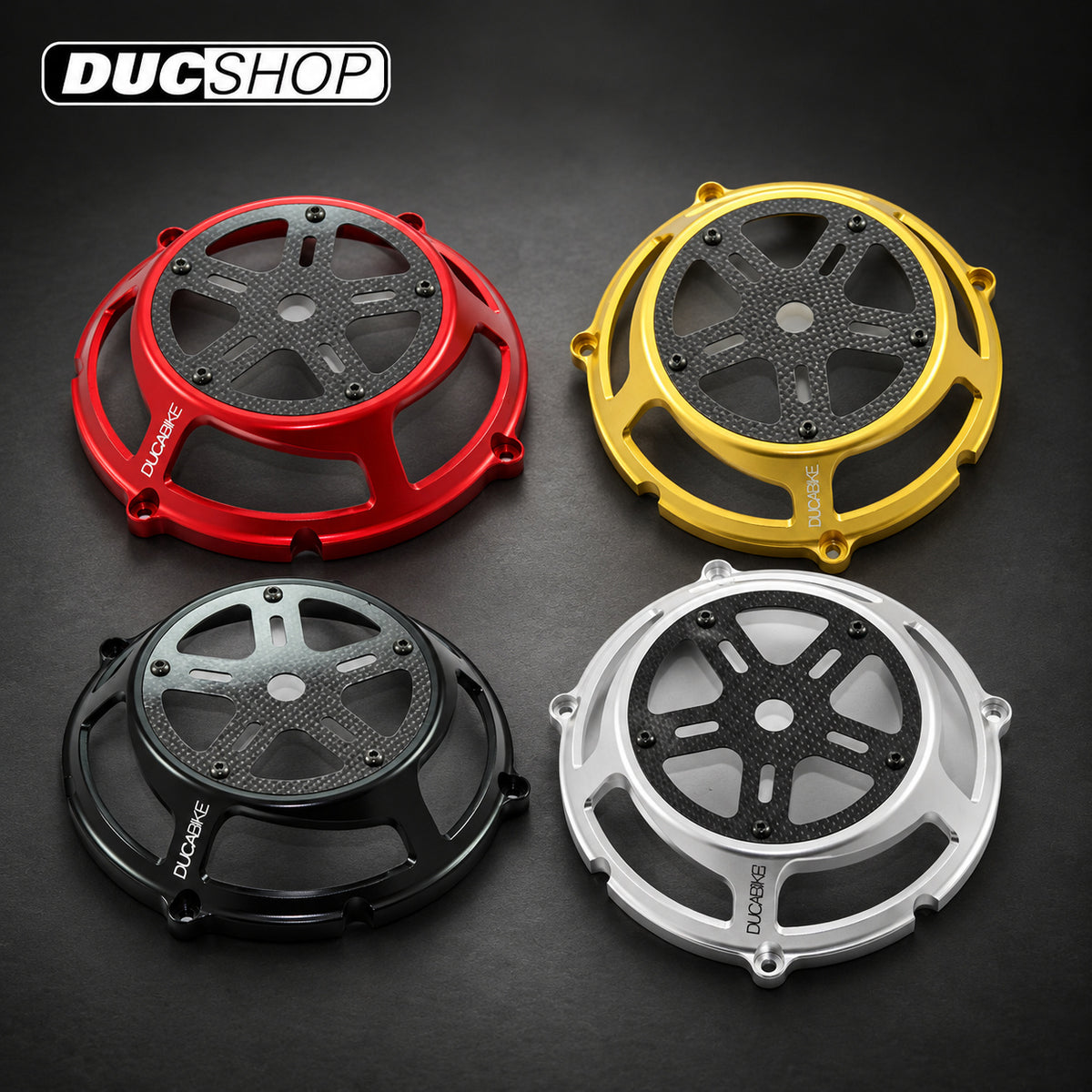 DBK Special Parts (Ducabike) Type 3 Full Dry Clutch Cover | Dry Clutch Covers | ducshop.com