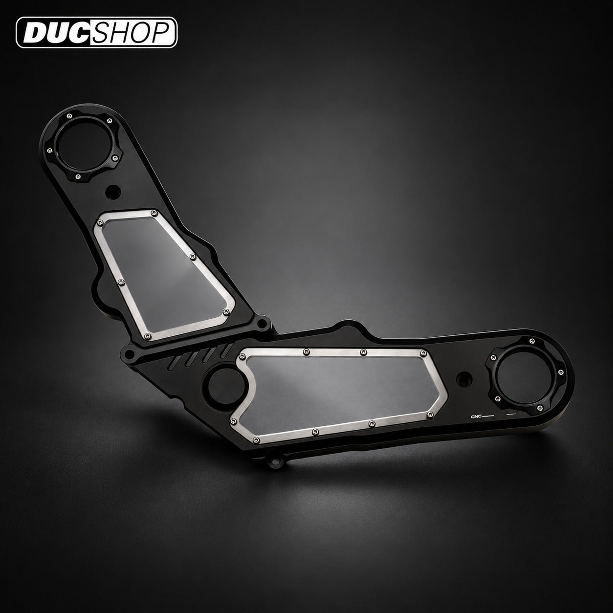 CNC Racing GEAR Clear Timing Belt Cover Kit for Ducati Scrambler, M796/696, M797, and Hyper 796 for Ducati motorcycles - DucShop