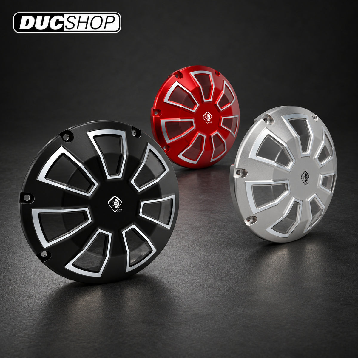 DBK Special Parts (Ducabike) 3D Wet Clutch Cover for Older Ducati's with Wet Clutches | Wet Clutch Covers | ducshop.com