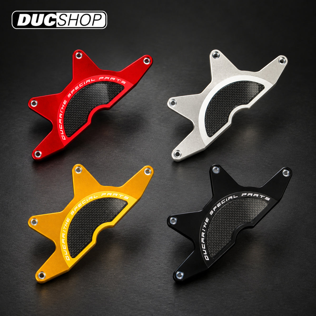 DBK Special Parts (Ducabike) Half Wet Clutch Cover for the Ducati Diavel 1260 | Wet Clutch Covers | ducshop.com