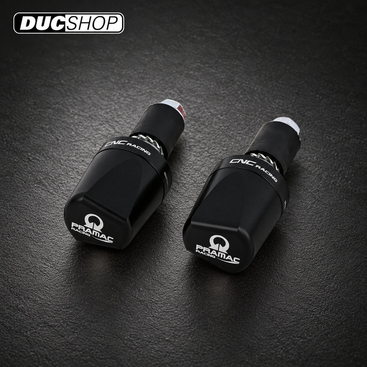 CNC Racing PRAMAC RACING LIMITED EDITION Type 5 'LOOK' Universal Bar Ends | Bar End Protection | ducshop.com