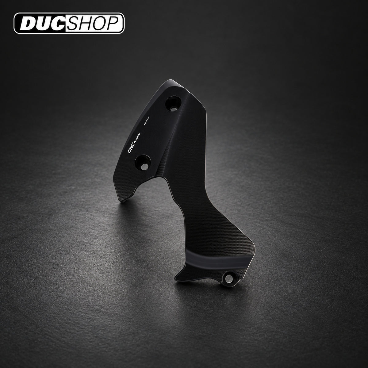 CNC Racing Front Sprocket Cover for Ducati Scrambler 1100/800 (2019+), Monster 937, and Hypermotard 950 — representative product design; finishes may vary | ducshop.com