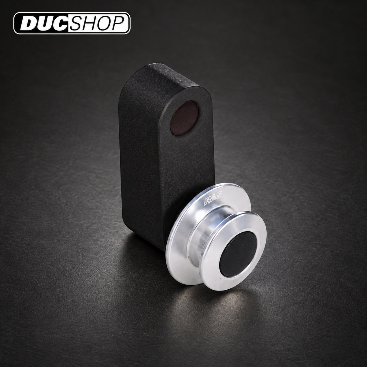 R&G Racing Offset Cotton Reels for Husqvarna Vitpilen / Svartpilen 401 '17-'22 | Swingarm Spools | ducshop.com