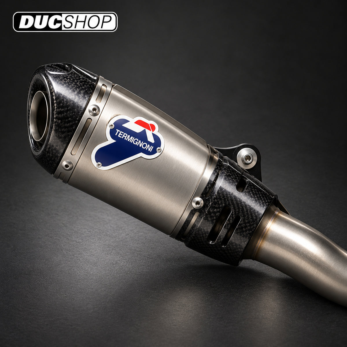 Termignoni DELTA Full Racing Exhaust — Streetfighter V4 2025+ — representative product view; see selected configuration and listing contents | Exhausts | ducshop.com