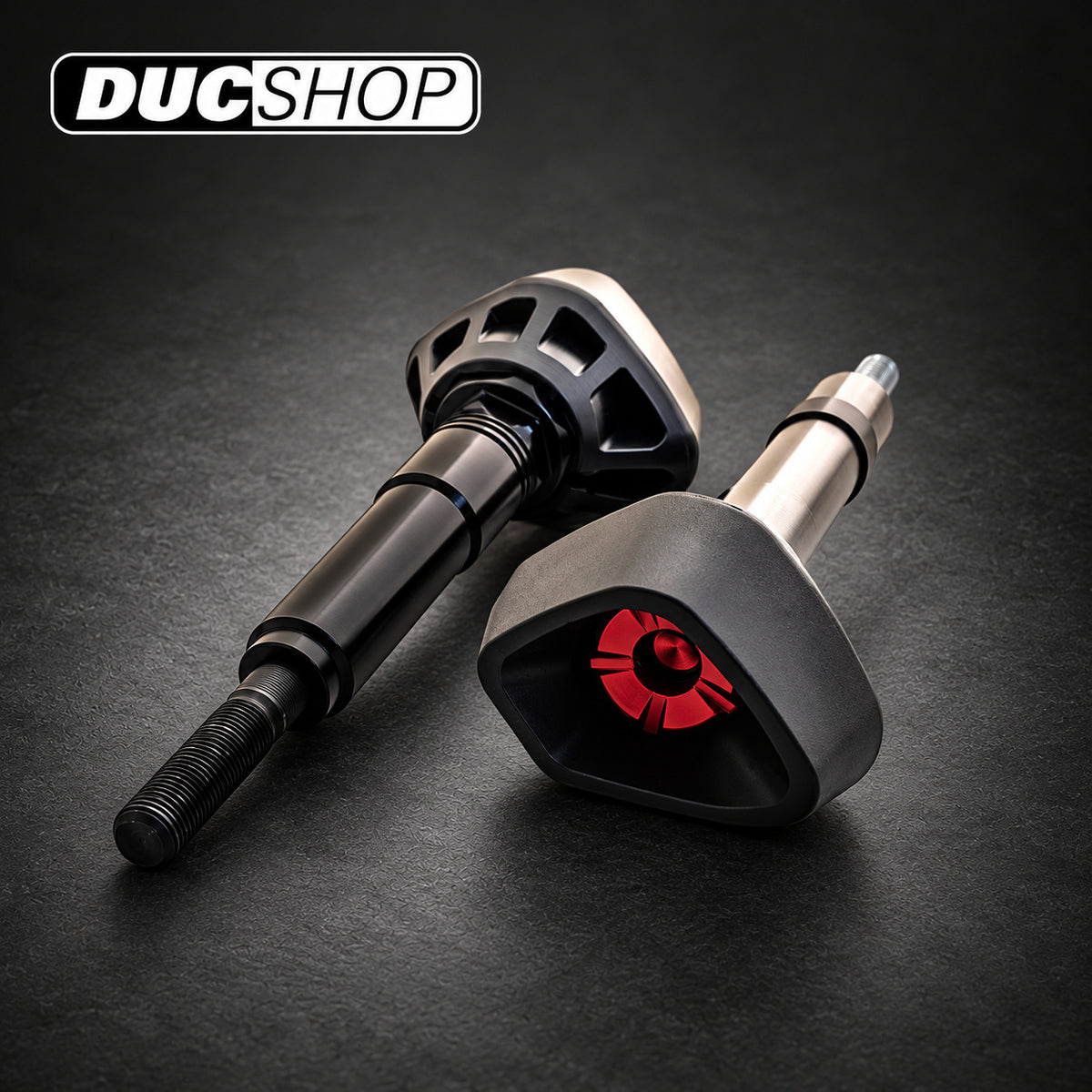 Evotech Srl Anti-Shock Frame Slider Kit for Ducati Monster 937 (2021+) | Frame Protection | ducshop.com