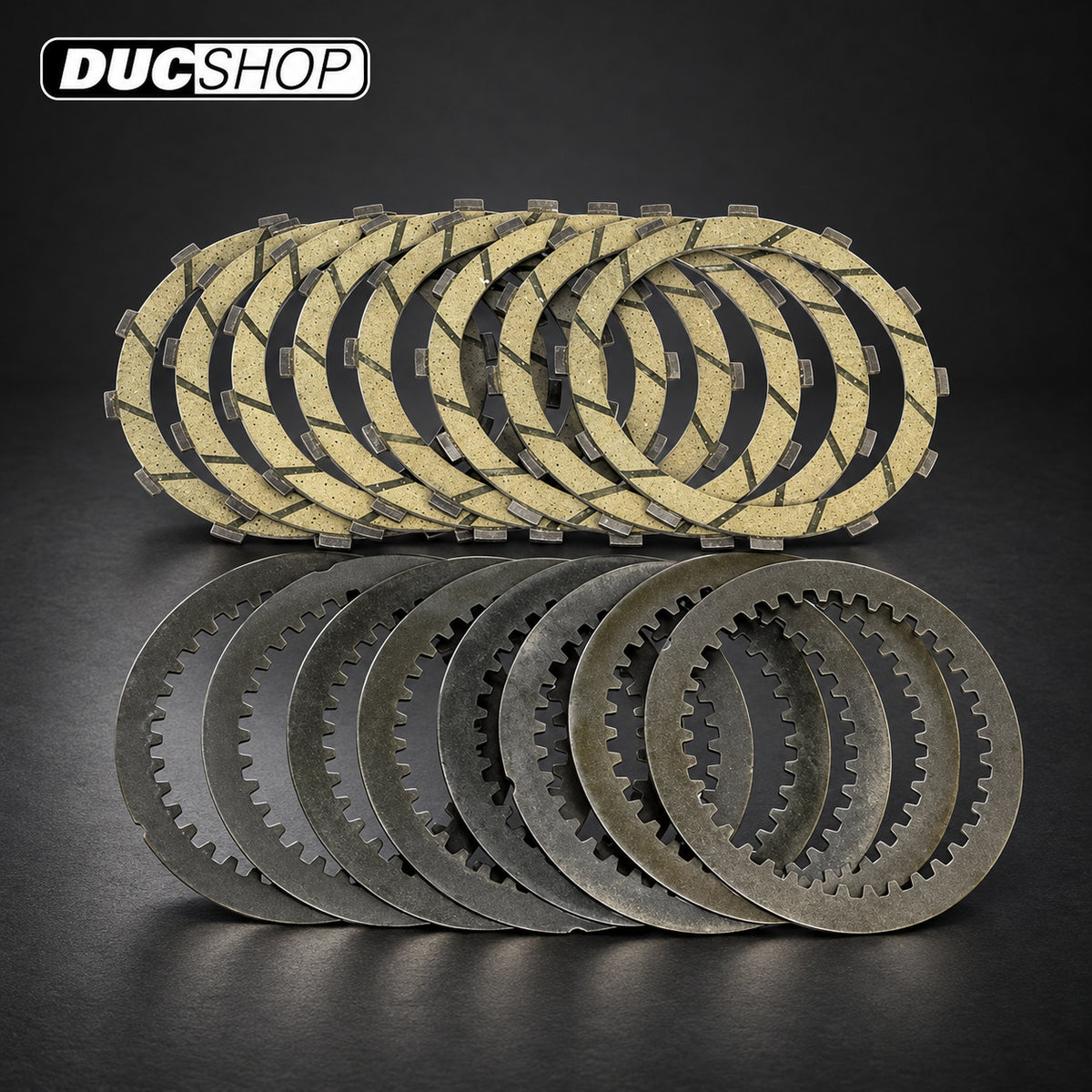 DBK Special Parts (Ducabike) Dry Clutch Plate Kit EVO Kevlar STREET/SPORT | Dry Clutch Plates | ducshop.com