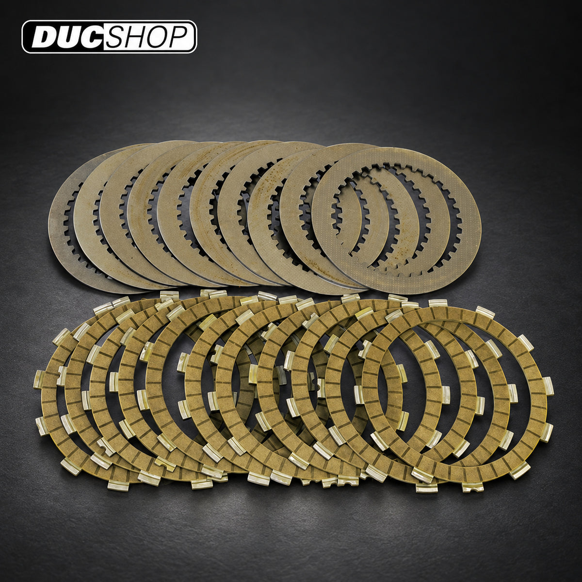 DBK Special Parts (Ducabike) WET Clutch Plate Kit for the Ducati Panigale 959/1199/1299/V4/V2, Multistrada 1200/1260/950, Diavel, XDiavel, Monster 797 / 1100EVO / 1200 / 18+ 821, Supersport, Scrambler 800/1100 (2018+), Hypermotard 939/950 | Wet Clutch Plates | ducshop.com