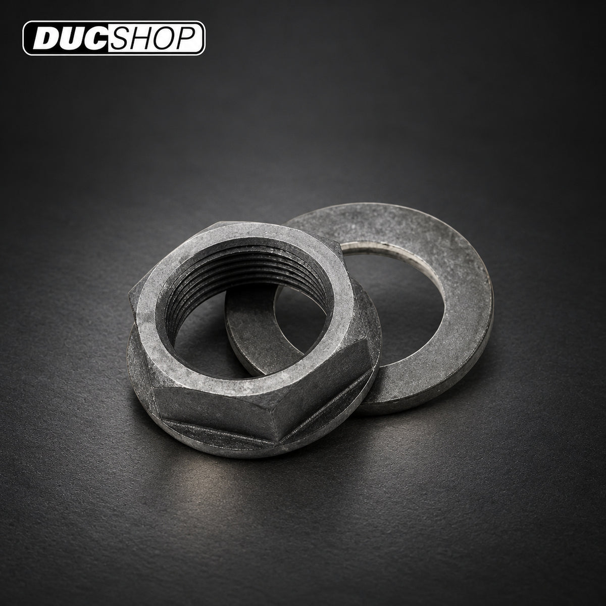 EVR Replacement Crank Shaft Nut & Washer for EVR CTS01 and CTS02 Slipper Clutches | Dry Clutch Hardware & Kits | ducshop.com