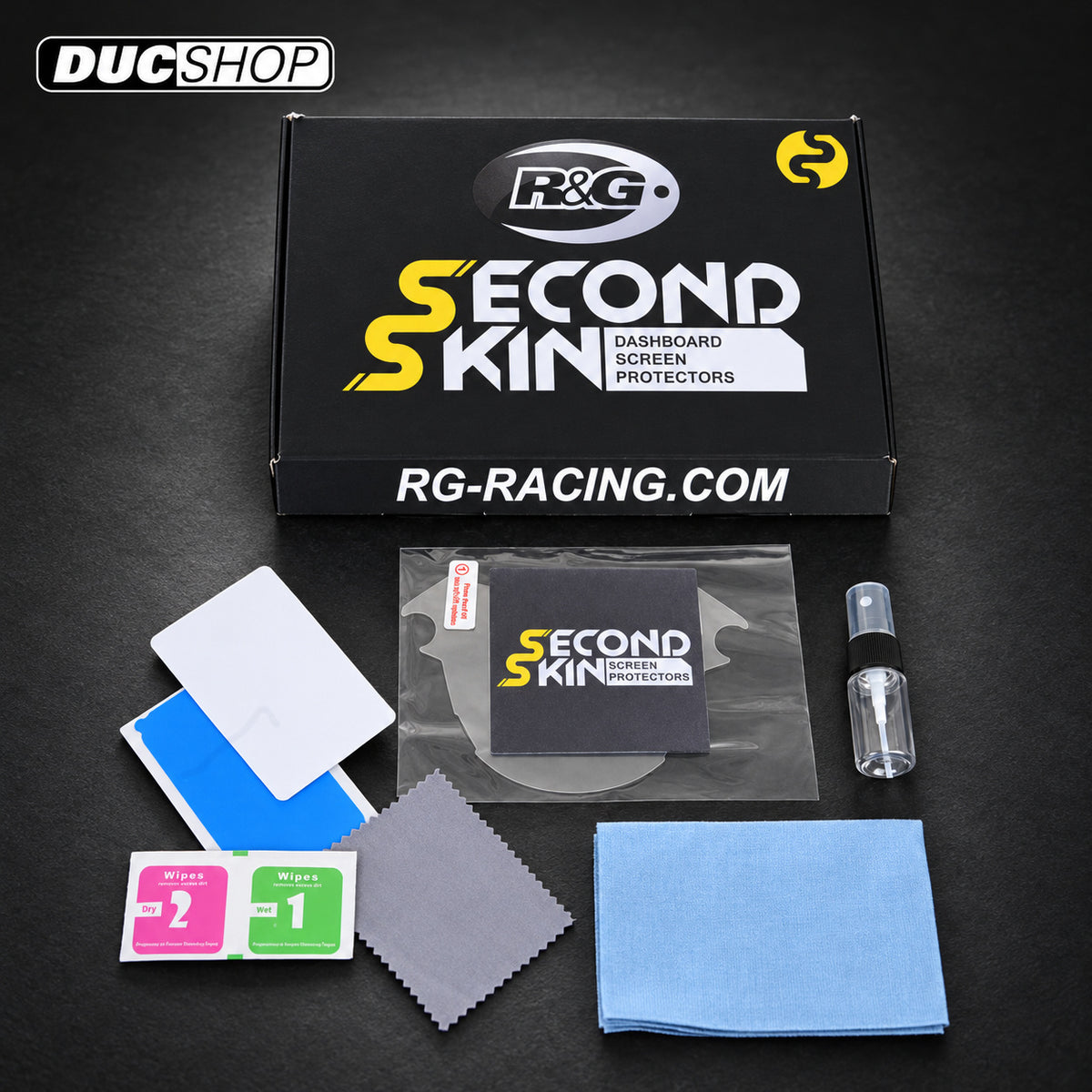 R&G Racing Dashboard Screen Protector kit for KTM 790 Adventure '19-'21, 390 Adventure '20-'22, Duke 125/390 '17-'22 | Miscellaneous Crash Protection | ducshop.com