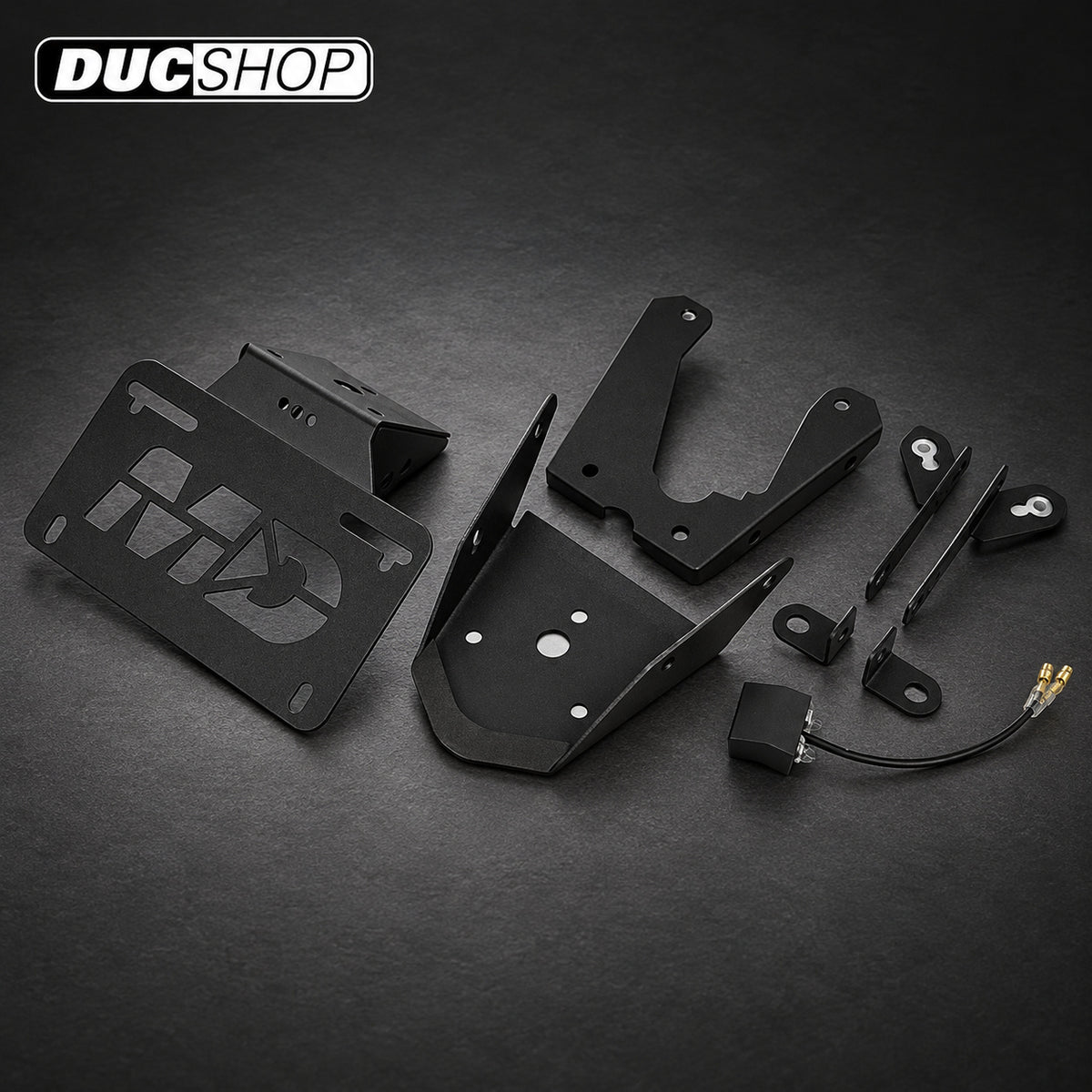 Motodynamic Fender Eliminator for Ducati Monster 1200R (16-19) — representative product view; check selected option and kit contents | ducshop.com