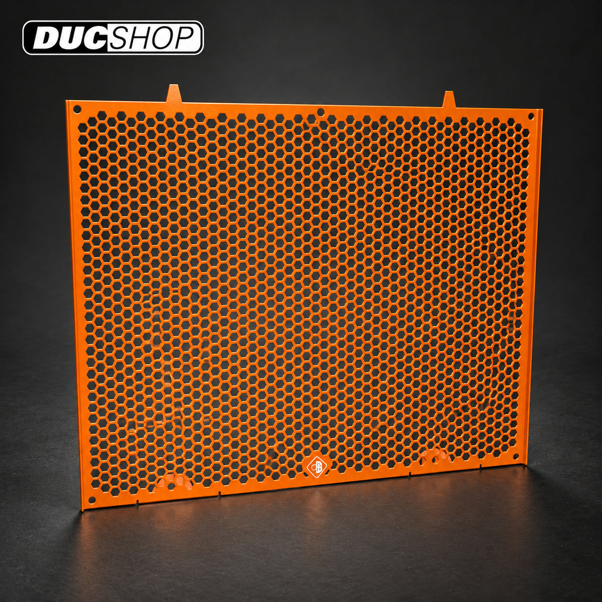 DBK Special Parts (Ducabike) Aluminum Radiator Guard for the KTM 990 Duke | Radiator & Oil Cooler Guards | ducshop.com