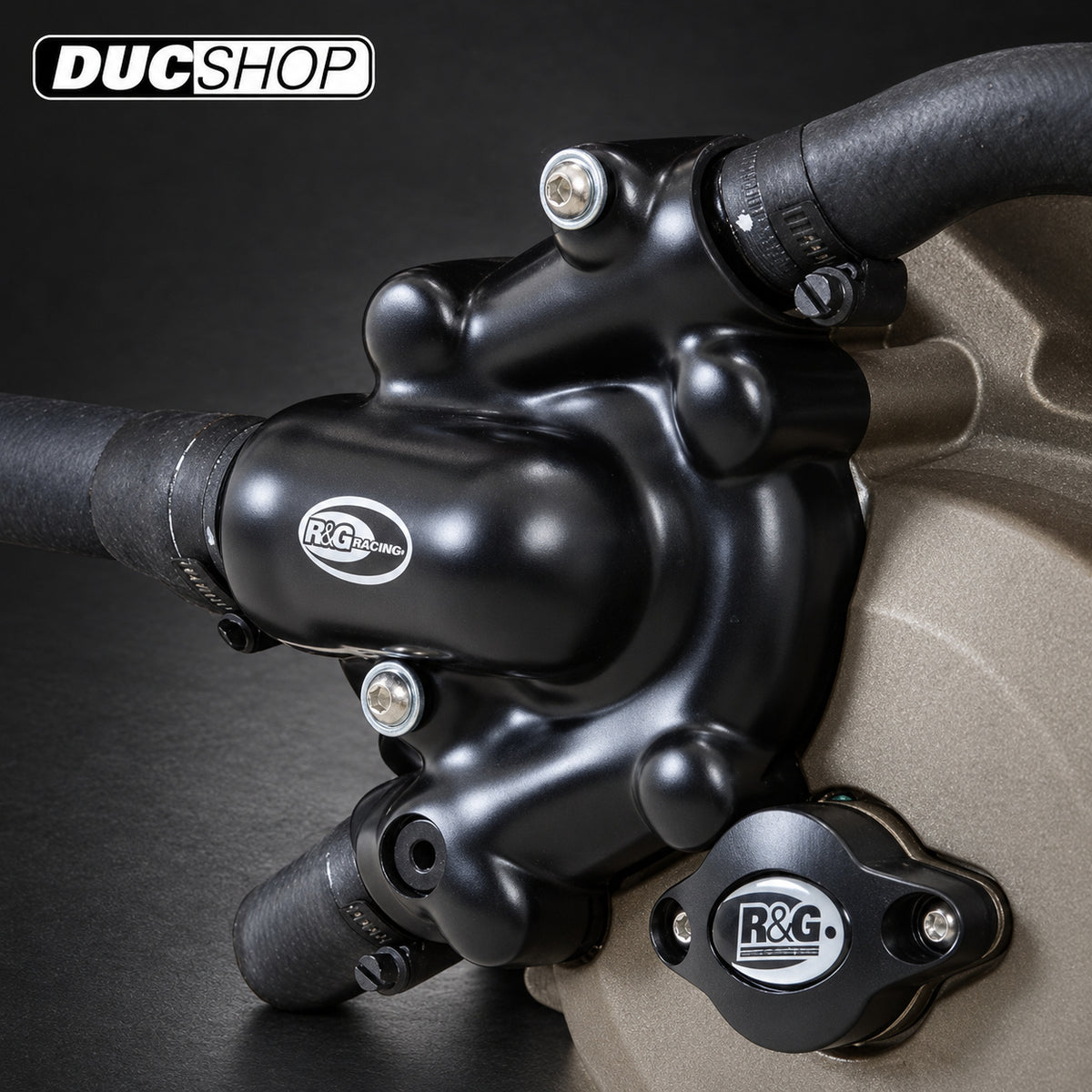 R&G Racing Engine Case Covers - Trio for Ducati Supersport (S) '17-'20 | Engine Protection | ducshop.com