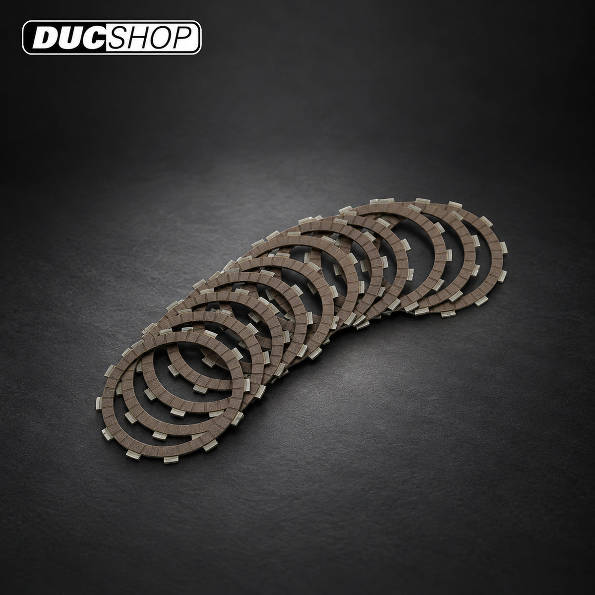 CNC Racing Performance Friction Plate Kit for Ducati Monster and Supersport (SS) 400, 600, and 750 | Wet Clutch Plates | ducshop.com