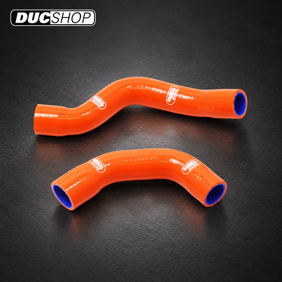 SamcoSport 2 Piece Silicone Coolant Hose Set For KTM 790 Duke (2022+) | Hose Kits | ducshop.com