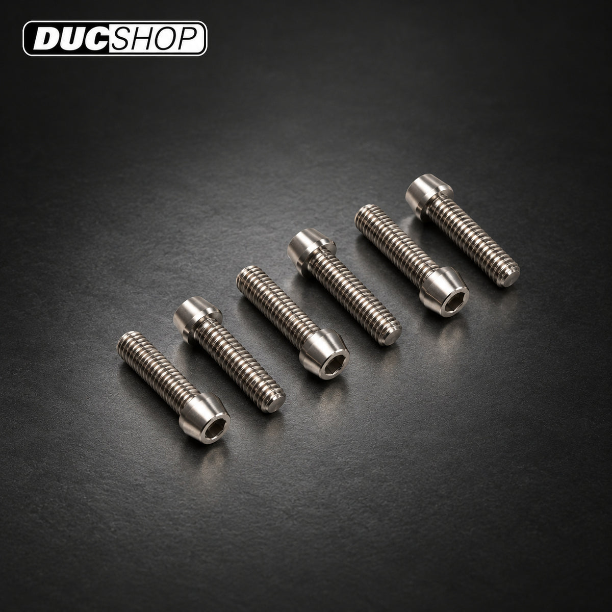 CNC Racing Titanium Bolt Kit for Clear Wet Clutch Covers for the Ducati Panigale (all models) | Wet Clutch Covers | ducshop.com
