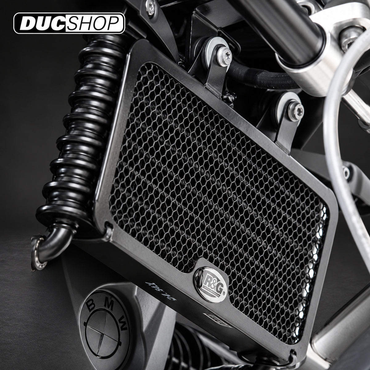R&G Racing Oil Cooler Guard for BMW R NineT '14-'22 | Radiator & Oil Cooler Guards | ducshop.com