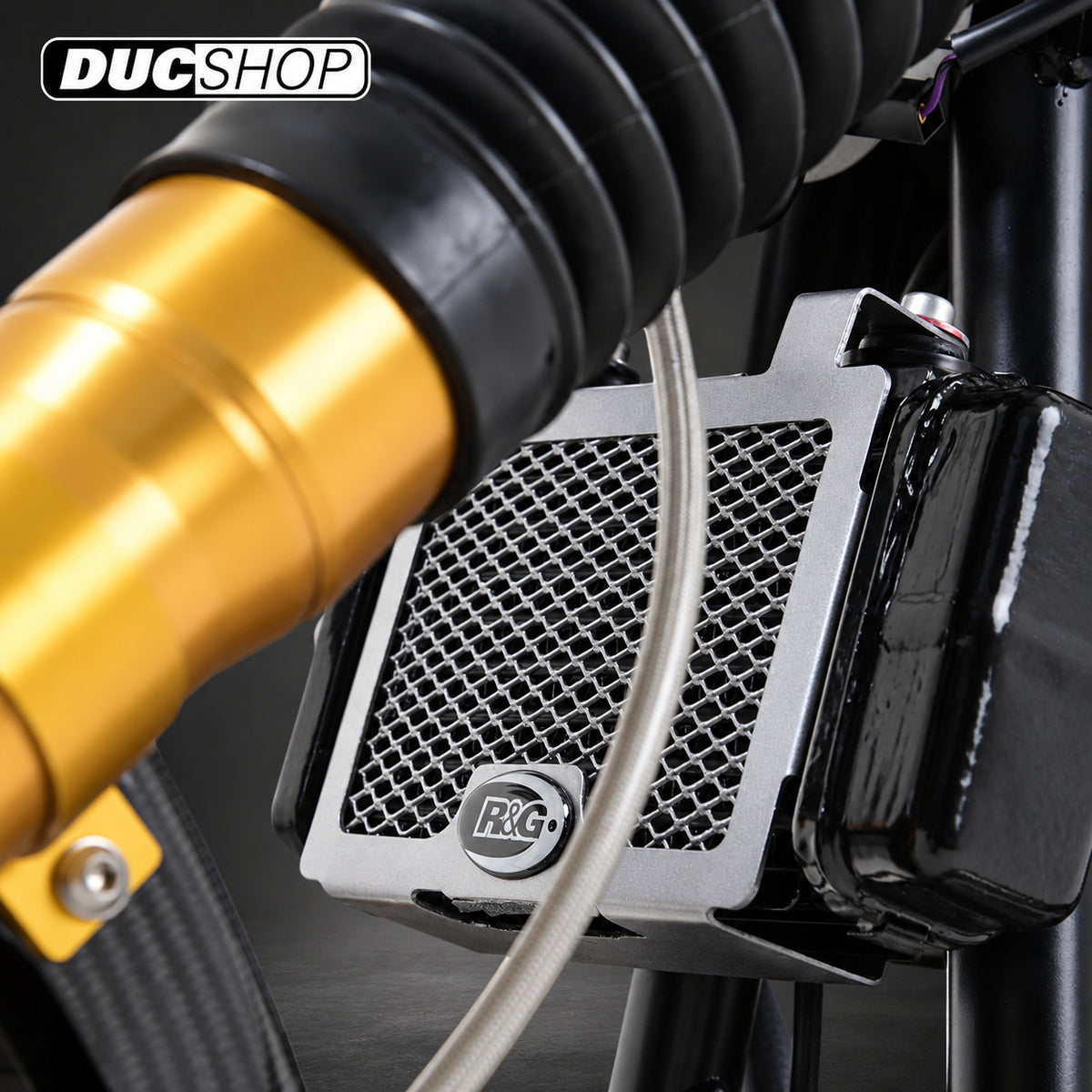 R&G Racing Oil Cooler Guard for Norton Commando 961 Sport '15-'21 | Radiator & Oil Cooler Guards | ducshop.com