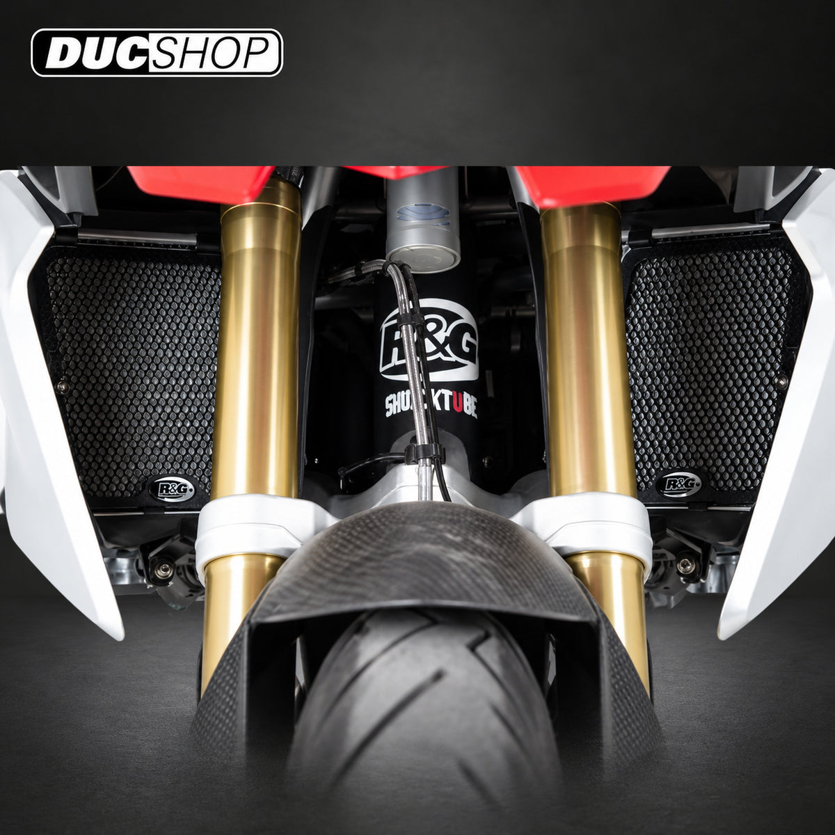 R&G Racing Radiator Guards for BMW R1200GS / Adventure '13-18 | Radiator & Oil Cooler Guards | ducshop.com