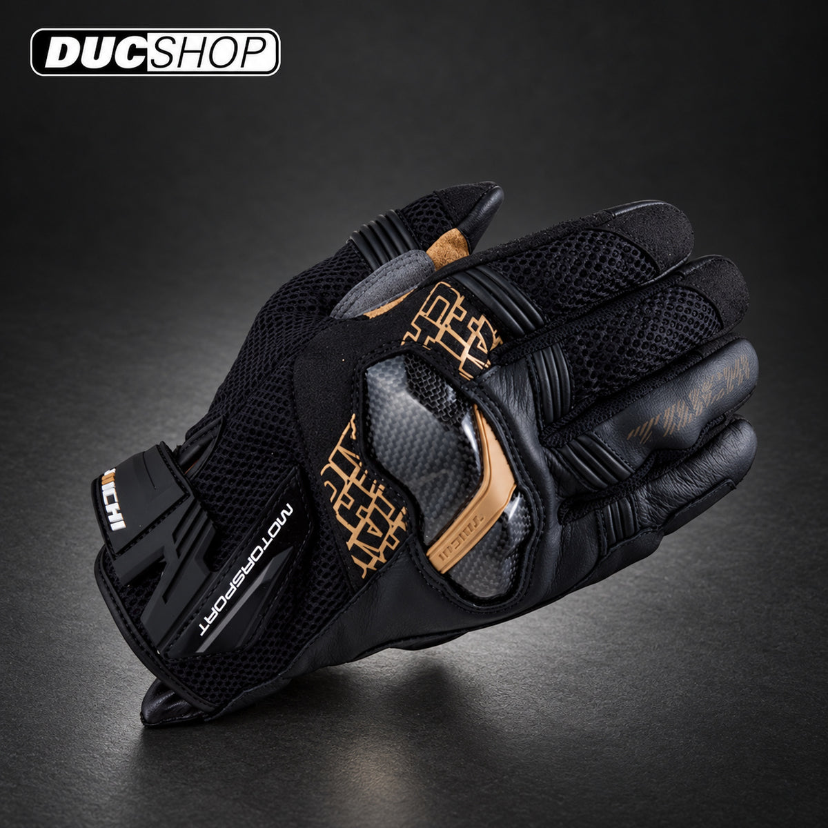 RS Taichi Armed Mesh Gloves SS19 - RST448 | Short Gloves | DucShop