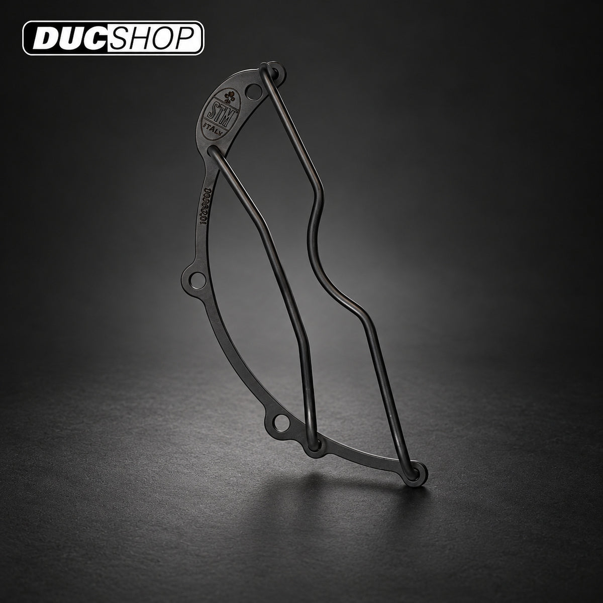 STM Titanium Dry Clutch Cover for Ducati Pangiale V4 R / SP and V4 Models with a Dry Clutch Conversion Kit | Dry Clutch Covers | ducshop.com