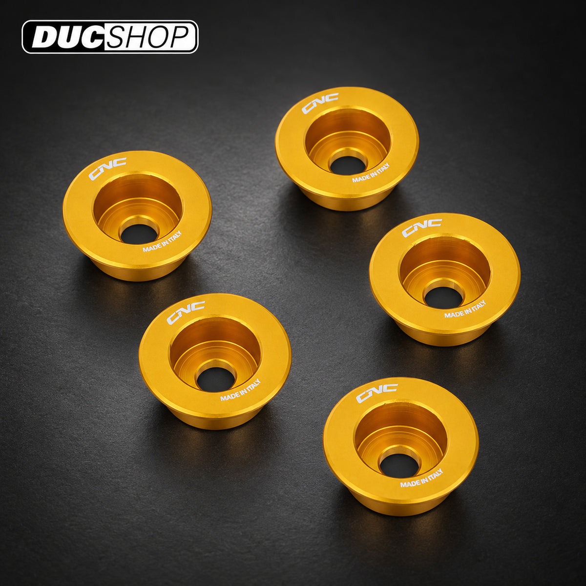 CNC Racing Wet Clutch Spring Retainers for Ducati (5 hole pattern) | Wet Clutch Hardware | ducshop.com