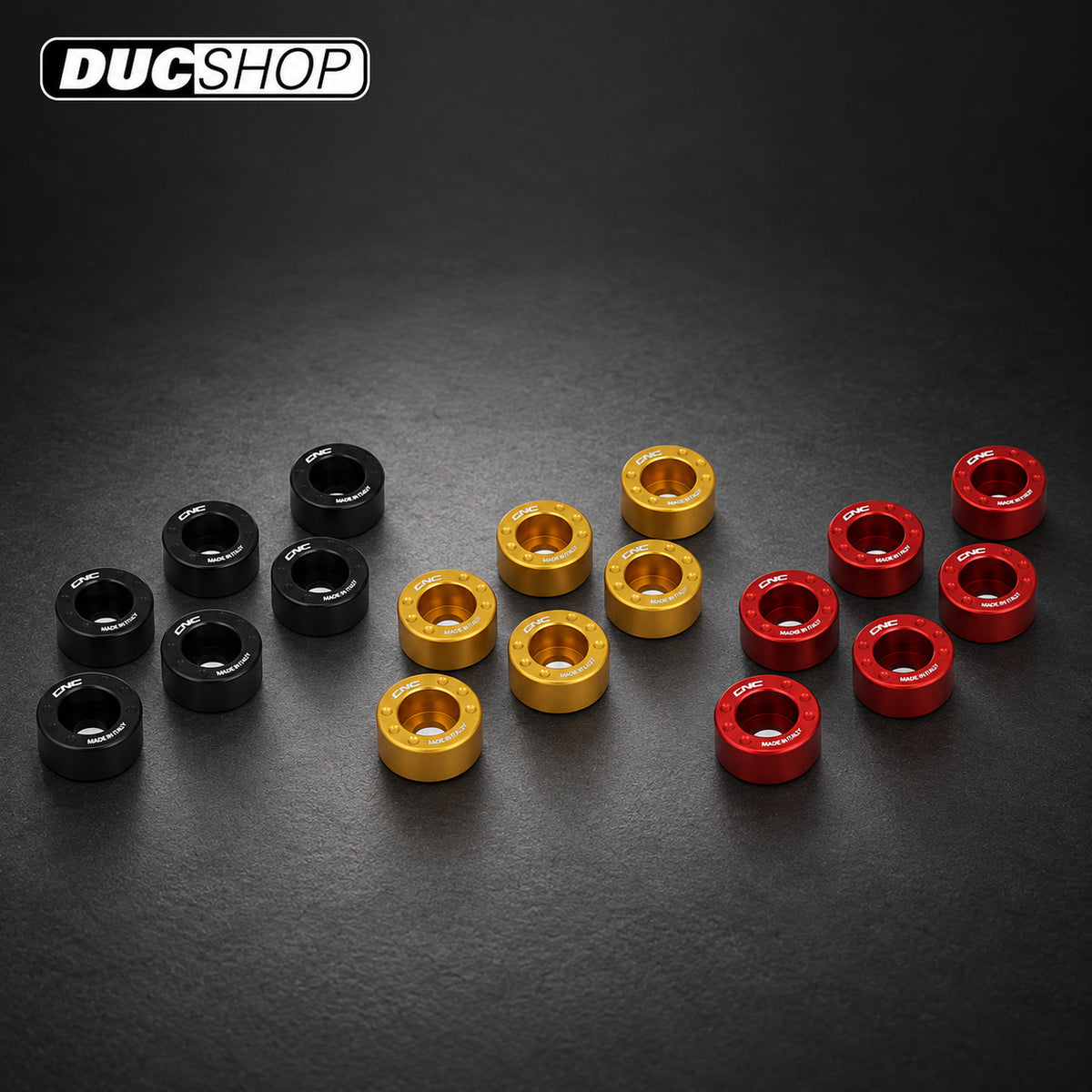 CNC Racing Clutch Spring Retainers for Ducati's with 6 spring Wet Clutches | Wet Clutch Hardware | ducshop.com